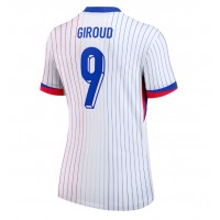 Maglia Calcio Francia Olivier Giroud #9 Seconda Divisa Donna Europei 2024 Manica Corta